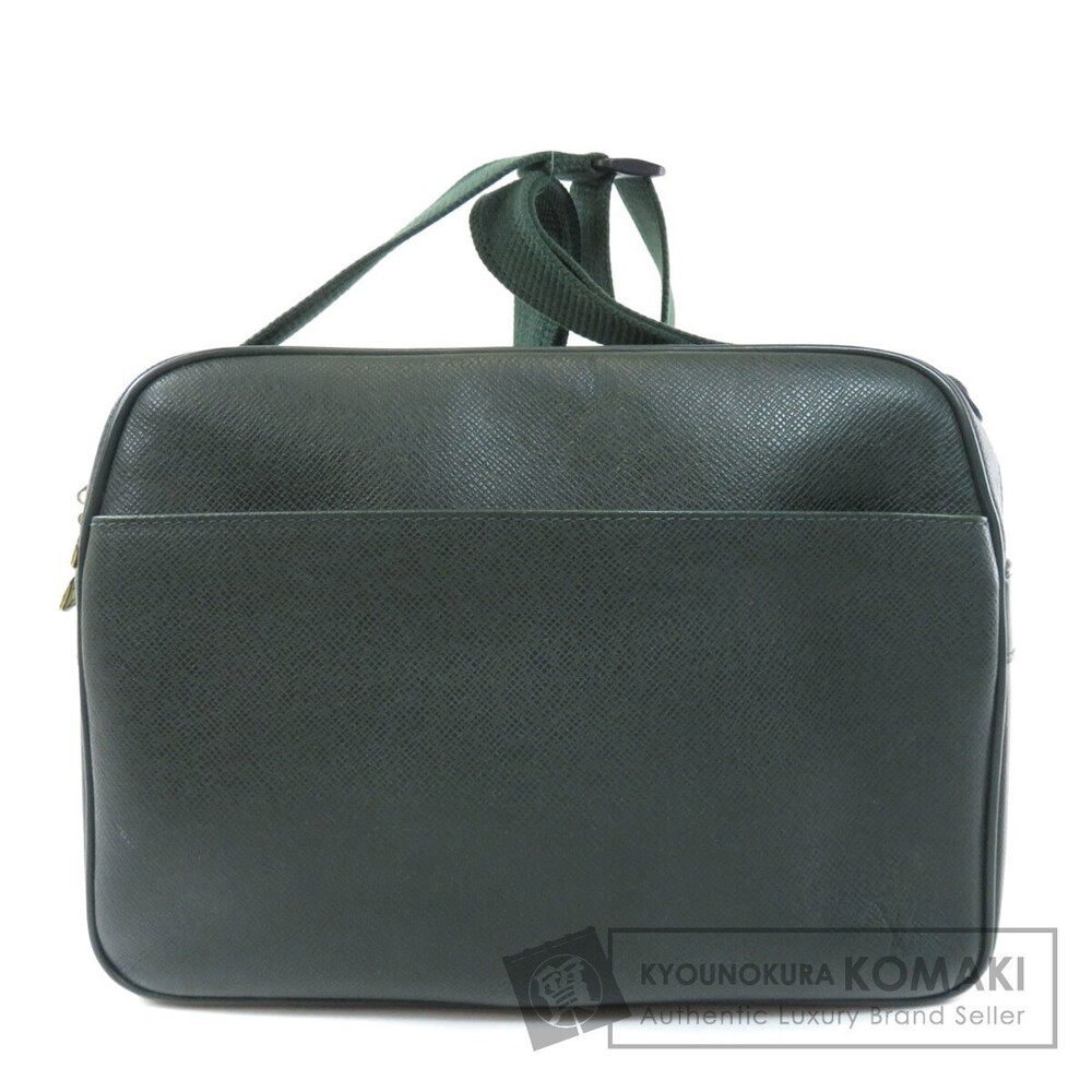 Louis Vuitton Reporter Taiga Shoulder Bag Leather